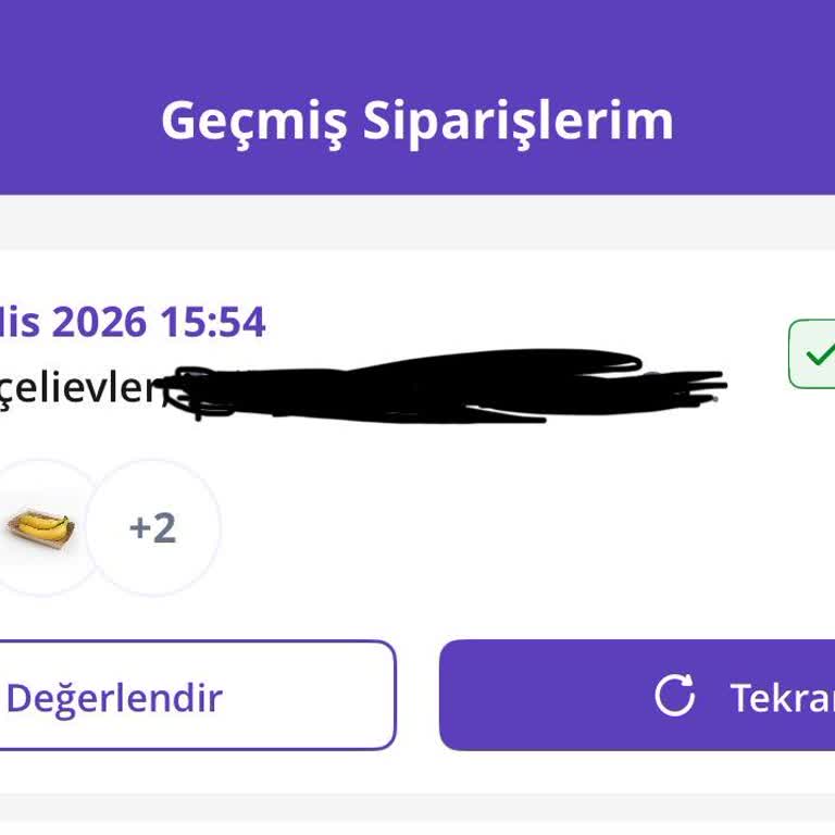 Bina Girişine Bırakılan Sipariş Ve Cevapsız Destek