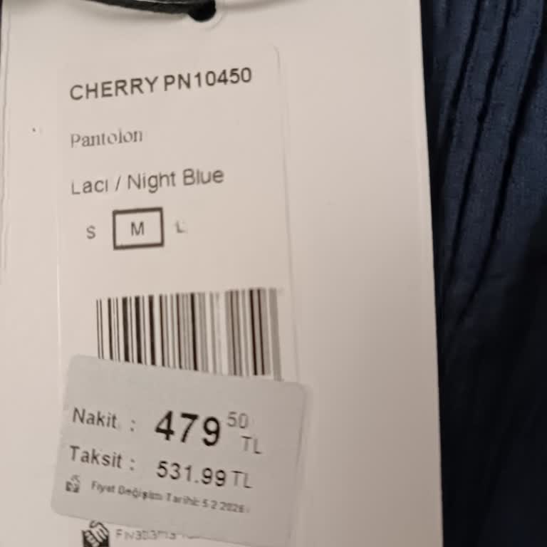 Mersin Mezitli Addax Şubesinde Yıkama Talimatına Uygun Pantolon Çekti, İade Reddi