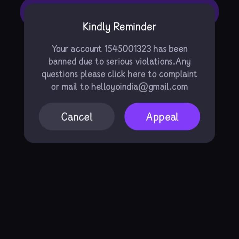 Hello Yo Support Not Responding to Blacklisted Account Issue