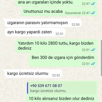 Yıldız Petek Arıcılık Malzemeleri Umursamaz Bir Yaklaşım Sergilenmiştir