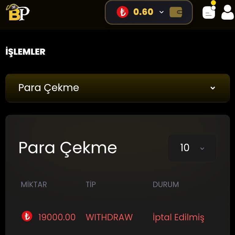 Betpir'de 19 Bin TL Çekim Talebim Haksızca Reddedildi