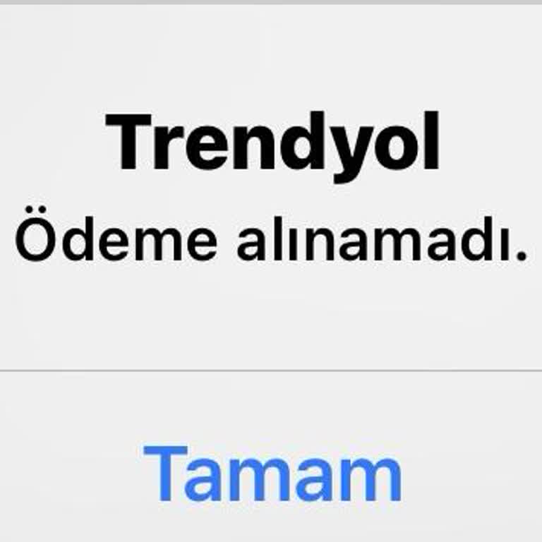 Hadi Tom Bank Kartı Trendyol’da Ödeme Alınamadı Hatası