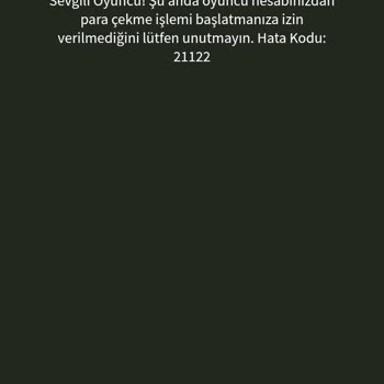 Jojobet’te 2.500 TL Çekiminde Sistem Hatası Ve Minimum Limit Sorunu