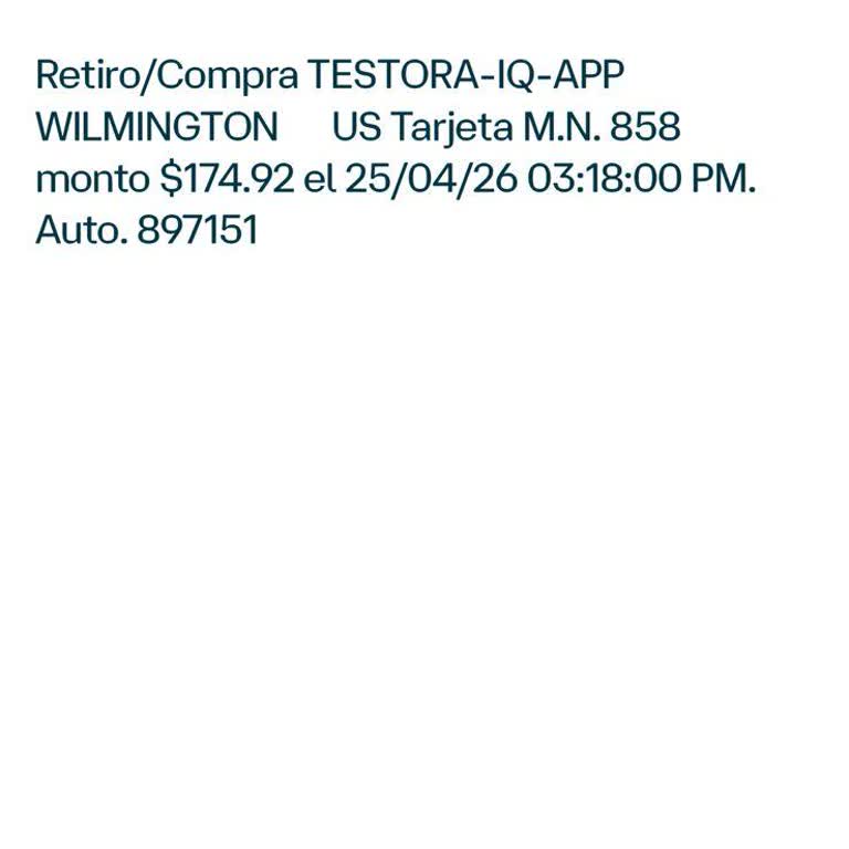 Testora Refund Request for Unapproved Subscription Charges