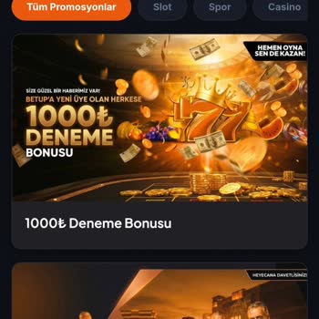 Betup Sonradan Çıkan Şartlar