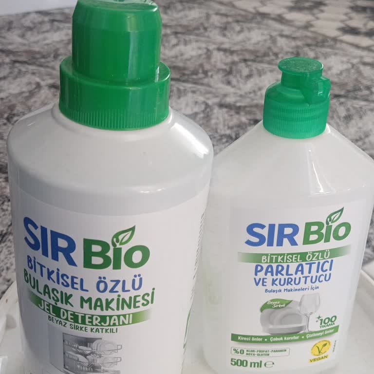 Doğal İçerikli Bulaşık Ürünlerinde Lekeler Ve Çizikler Oluştu