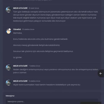 İtemsatış Kanıtsız Suçlamalar Ve Hesap Blokajı