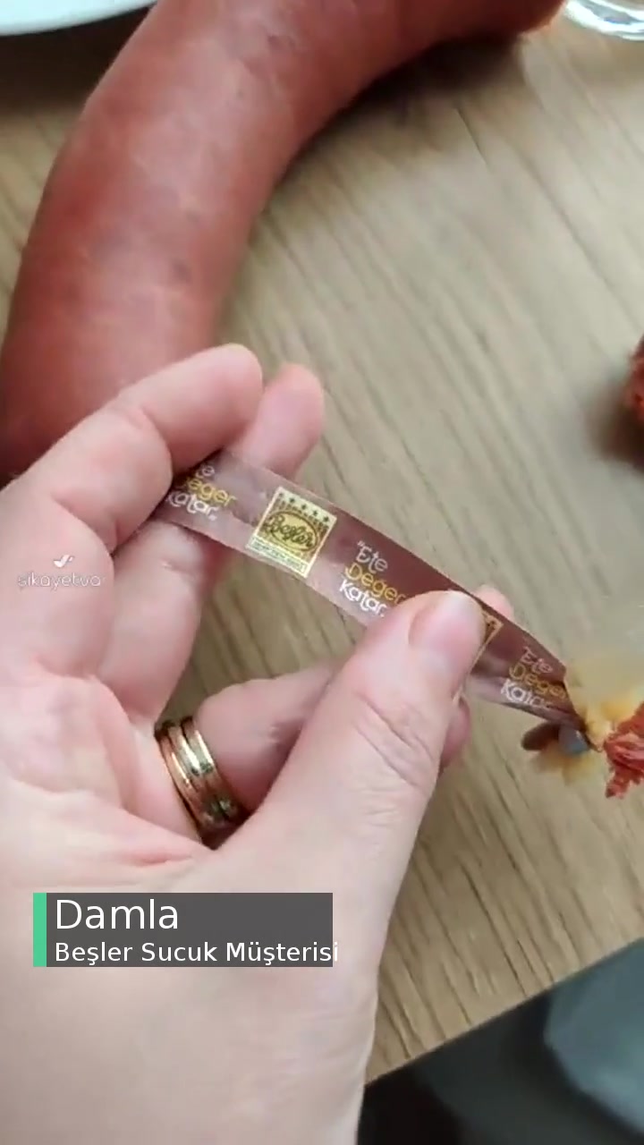 Beşler Sucuğun İçinden Metal Mi Kurşun Mu Bilmiyorum Bir Madde Çıktı! videonun kapak resmi