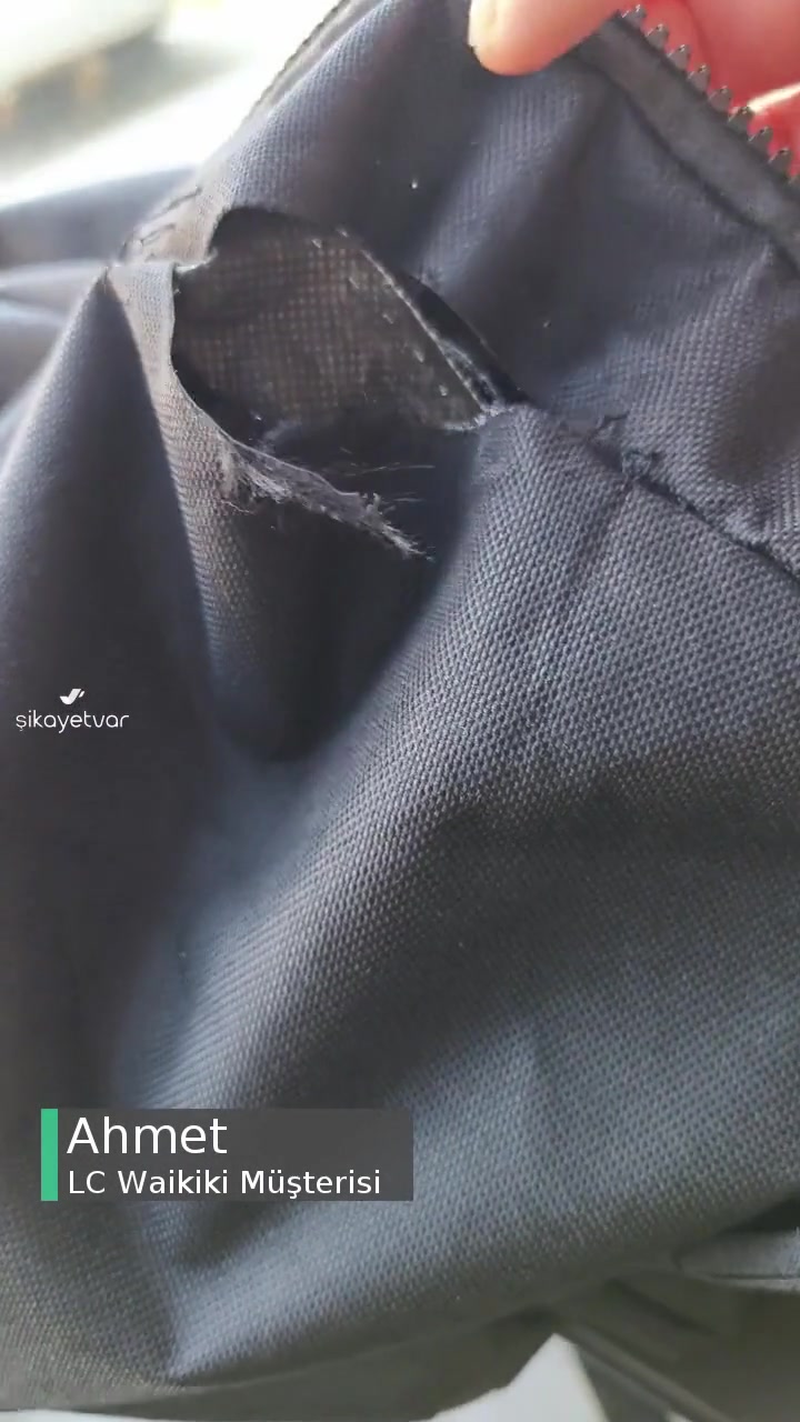 LCW'dan Alınan Ürünün Patlak Yırtık Çıkması! videonun kapak resmi