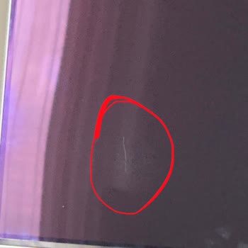 Samsung TV Installation Damage Causes Cable Break and Screen Scratch