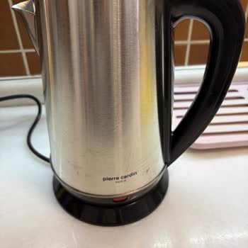 A101 Pierre Cardin Çelik Su Isıtıcıda Hızlı Paslanma Ve Çözüm Sunulmuyor