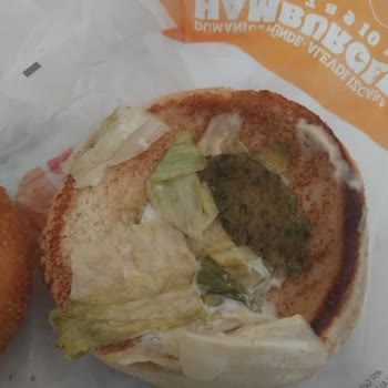 Gebze Burger King'de Çürük Tavuk Burgeri Tazelik Sorunu