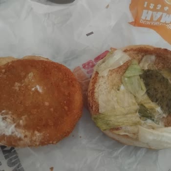 Gebze Burger King'de Çürük Tavuk Burgeri Tazelik Sorunu