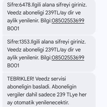 Türk Telekom İzinsiz Playweez 3699 Aboneliği İptali Ve Haksız Ücret İadesi Talebi