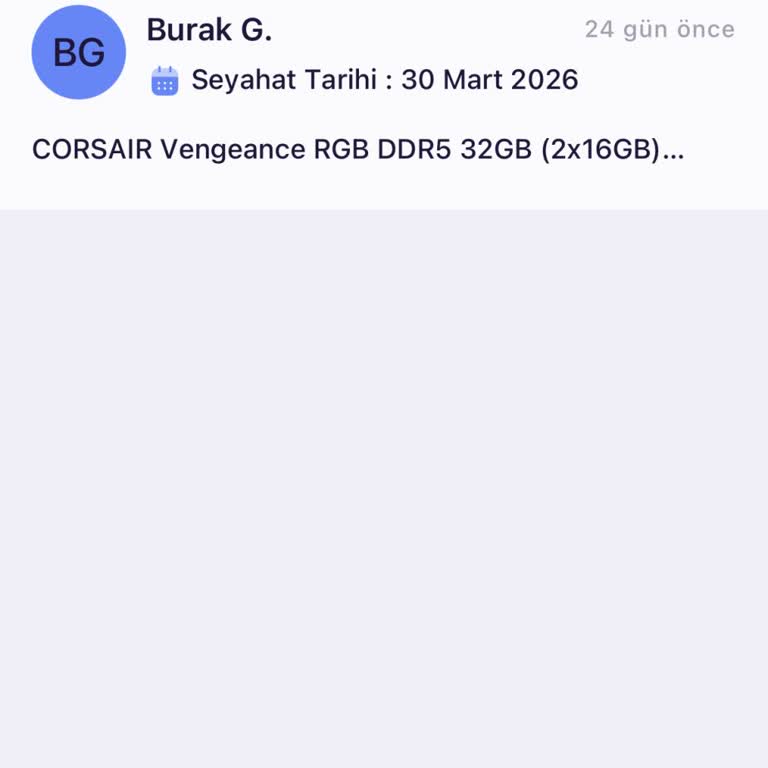 Glocalzone’dan Siparişimin Teslim Edilmemesi Ve Cevapsız Destek