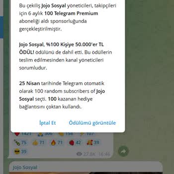 Jojobet Çekilişindeki 50.000 TL Ödül İptali