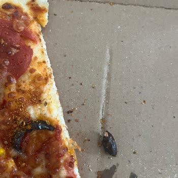 Pizza Siparişinde Zeytin Çekirdeği Bulması Ve Ücret İadesi Talebi