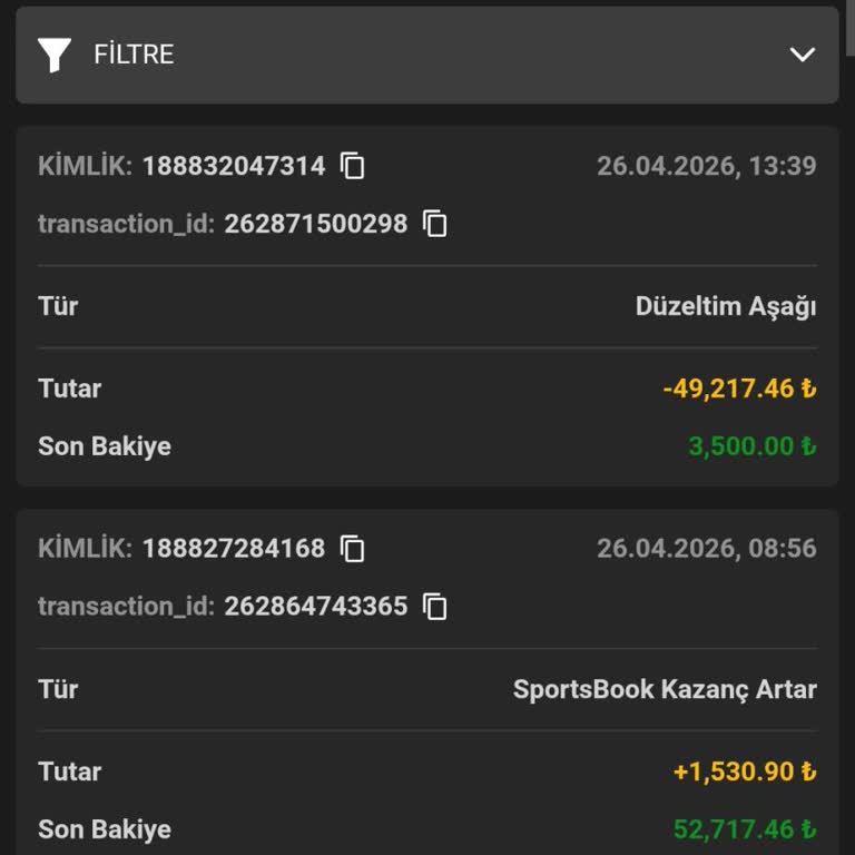 Pashagaming’de Kazandığım 53.000 TL İzinsiz Alındı Ve İade Bekliyorum