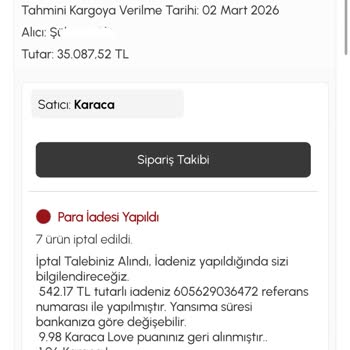 Karaca’dan İade Süresi Uzadı, Tutarım Eksik