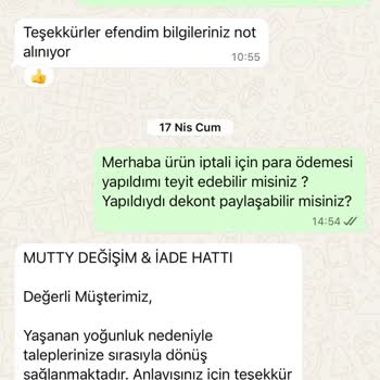 Sipariş Edilen Elbiseler Gönderilmedi Ve İade İşlemi Gecikti