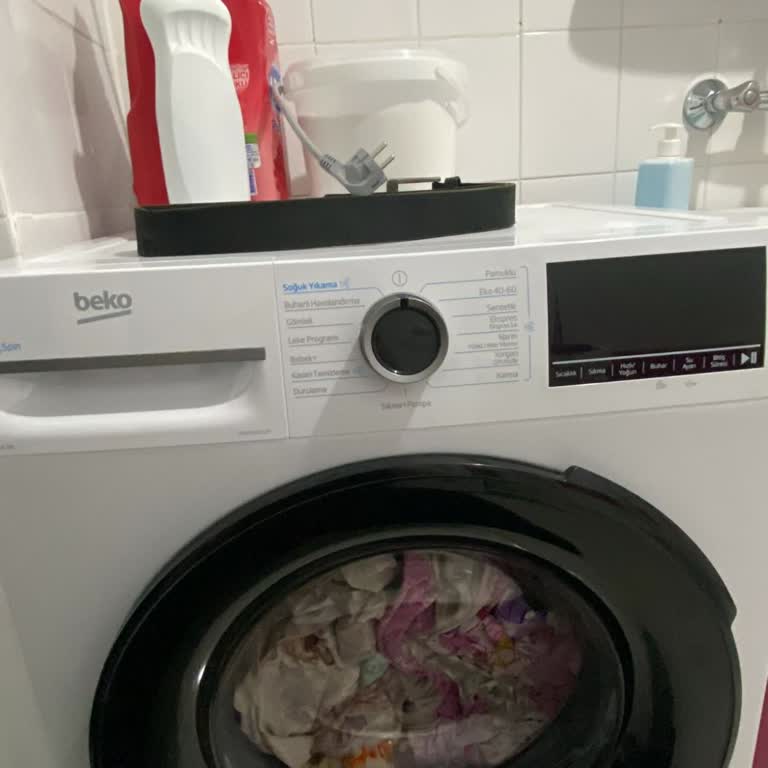 Beko Çamaşır Makinesi Yıkama Ve Sıkma Arızası