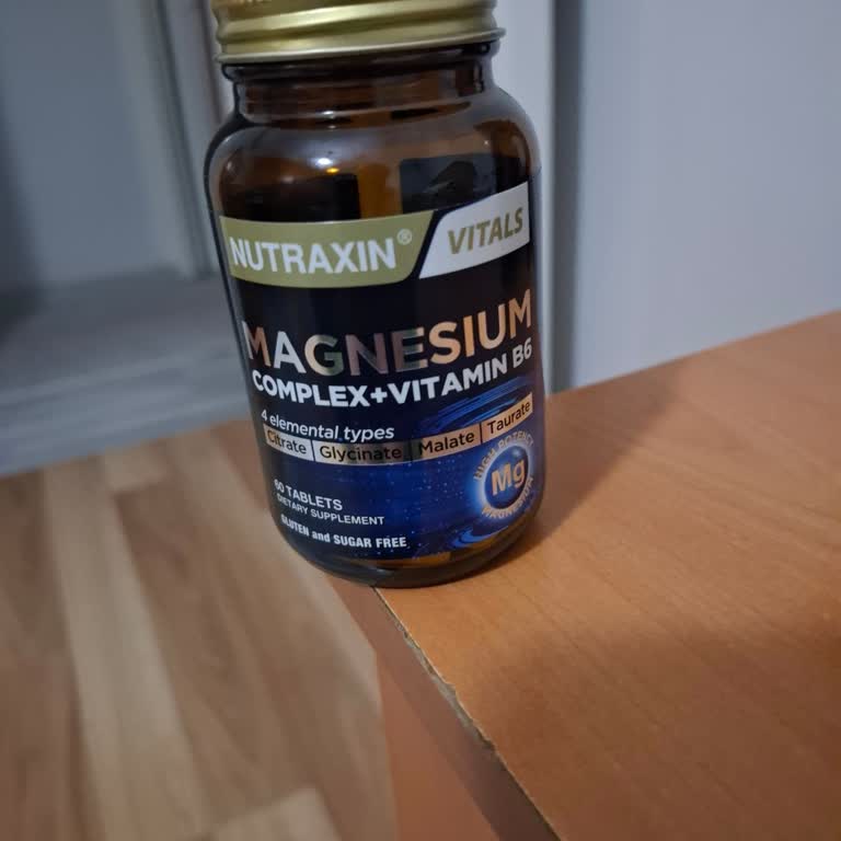 Nutraxin Magnesium Kullanımından Şiddetli Baş Dönmesi Ve Kas Ağrıları