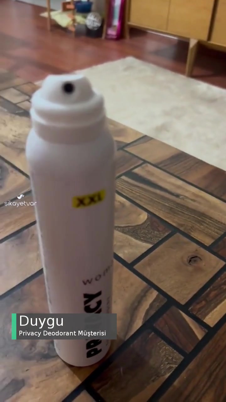 Privacy Deodorant Sprey Mekanizması Çalışmıyor videonun kapak resmi
