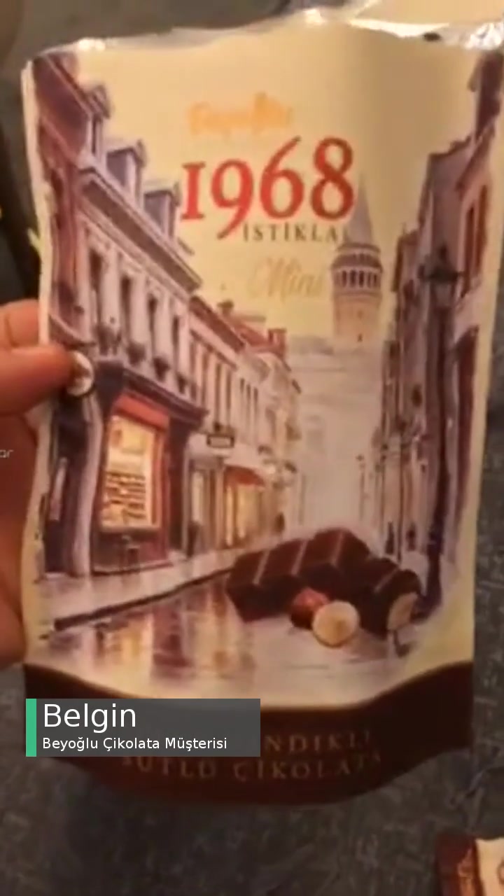 Beyoğlu Çikolata Boş Çikolata Kabı videonun kapak resmi