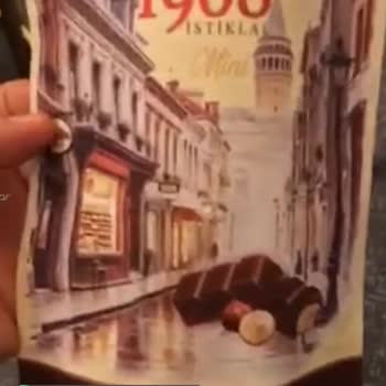Beyoğlu Çikolata Boş Çikolata Kabı