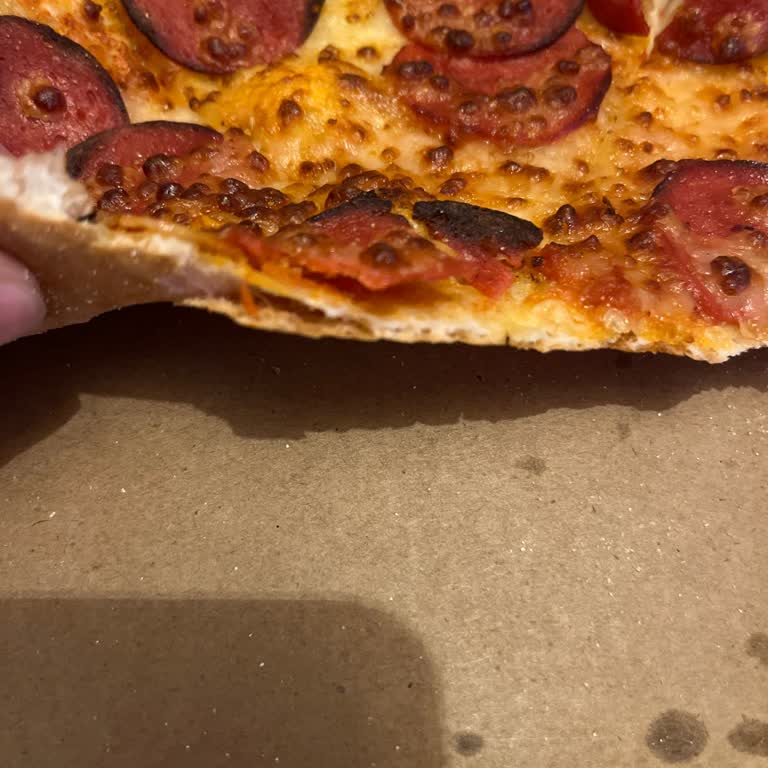 Bursa Orhangazi Domino’s Şubesinden Yanmış Ve Kuru Pizza İçin Ücret İadesi Talebi