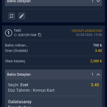 Kırmızı Kart Şartı Gerçekleştiği Halde Kupon Kayıp Gösterildi