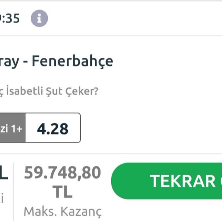 Bilyoner’da İstatistik Hatası Nedeniyle 59.748 TL Kazancım Kayboldu