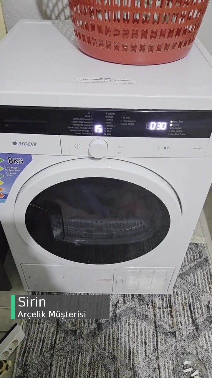 Arçelik Çamaşır Kurutma Makinesi 8 Kg 3880 Kt Resmen Çığlık Atıyor videonun kapak resmi