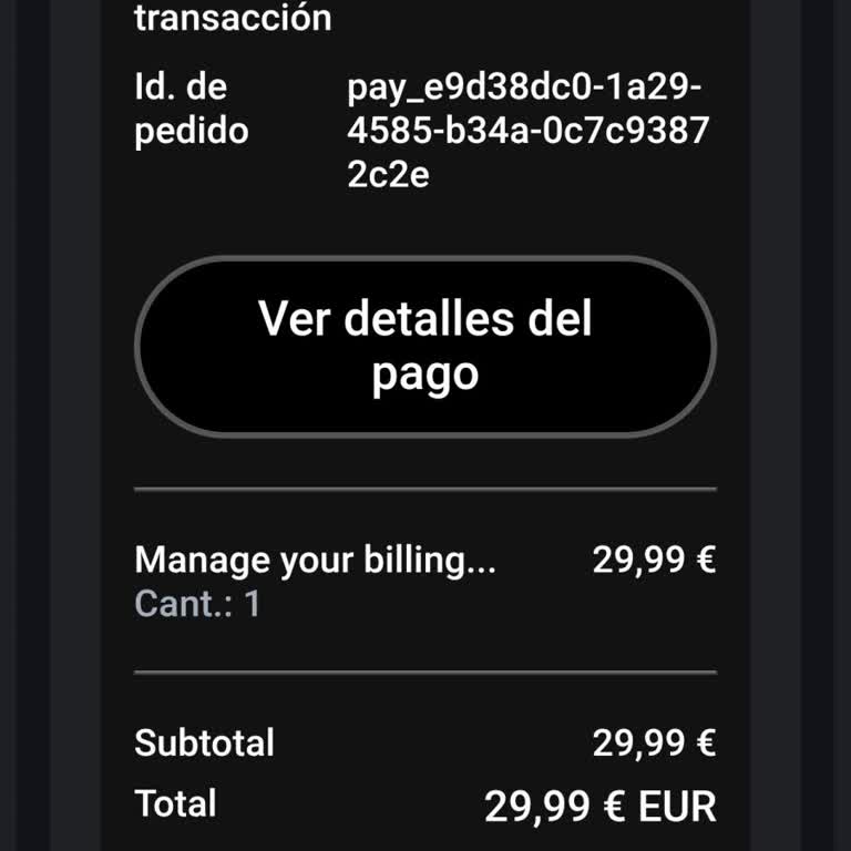 myIQ cobra suscripción tras test, solicito reembolso por cargos indebidos