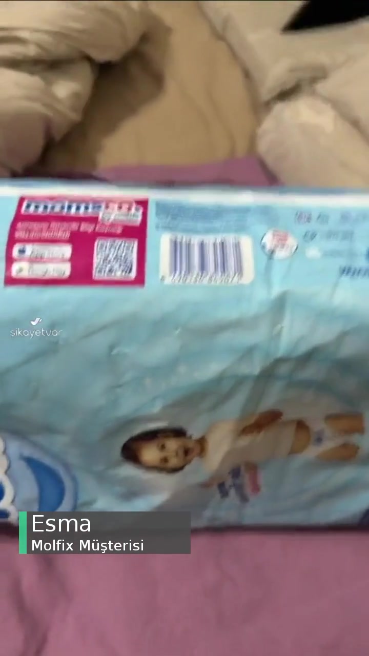 Molfix Bebek Bezi Sızdırıyor videonun kapak resmi
