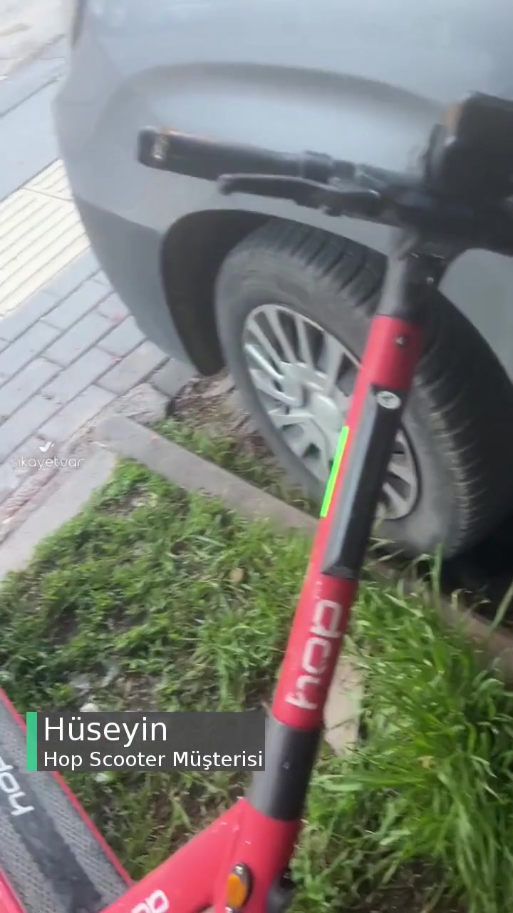 Hop Scooter'in  Aracıma Maddi Zarar Vermesi videonun kapak resmi