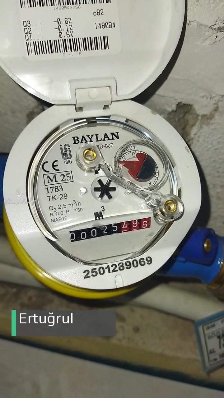 İSKİ Su Sayacının Yüksek Sesli Çalışması videonun kapak resmi