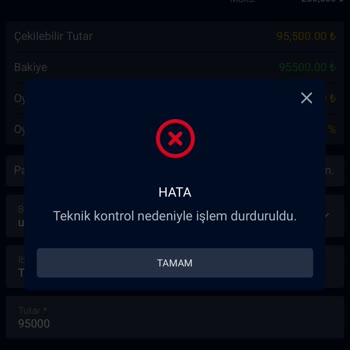Bovbet Casino’da 250.000 TL Çekim İsteği Reddedildi Hesap Donduruldu Ve Kişisel Veri Talebi Yapıldı