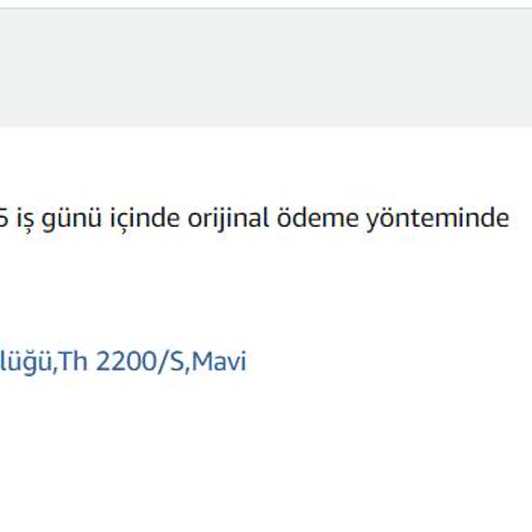 Amazon Siparişimin Tek Taraflı İptali Ve Yetersiz Çözüm Teklifi