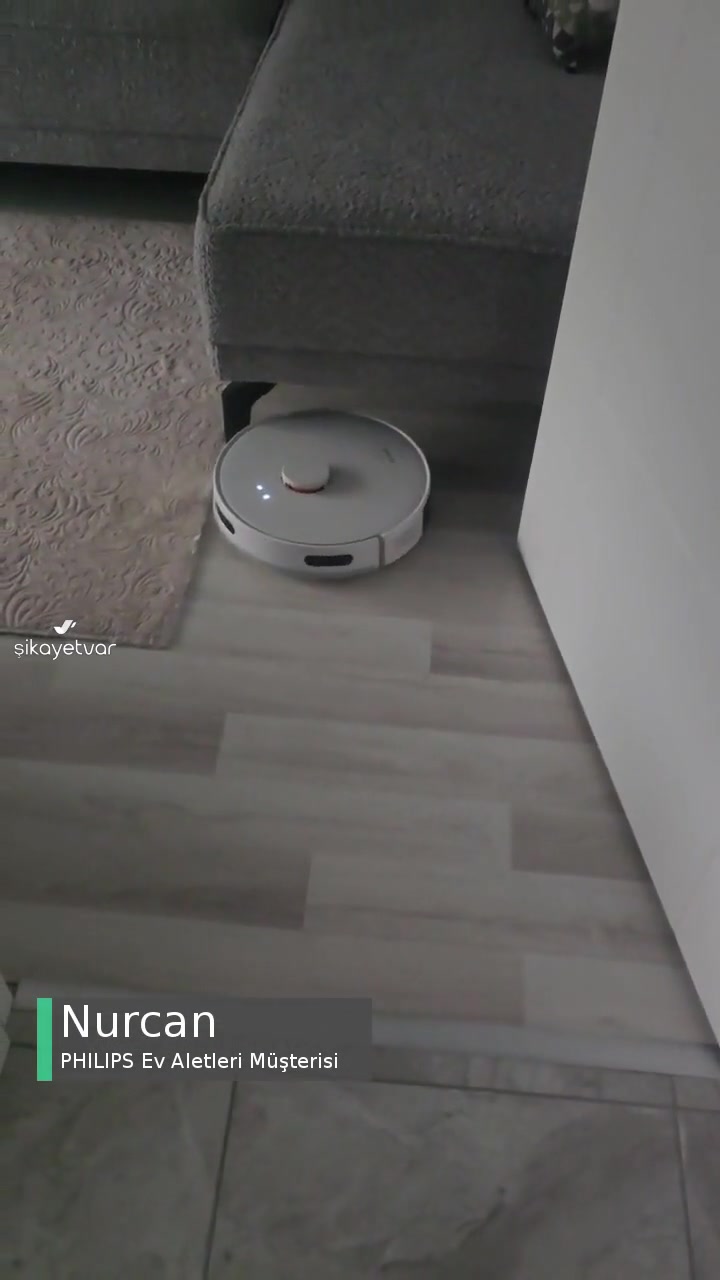 Philips Robot Süpürge Ses Çıkarıyor! videonun kapak resmi