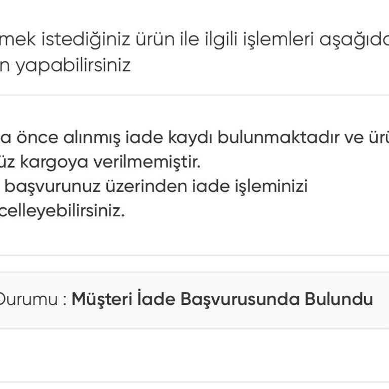 İade İşlemi Askıda Kaldı, Ücret İadesi Bekleniyor