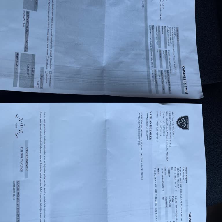 Peugeot Boxer Vanlarda Tamir Edilemeyen Kronik Enjektör Sesi Ve Çekiş Sorunu