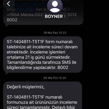 Boyner Şefinin Saygısız Tavırları Ve İade Sürecindeki Belirsizlik
