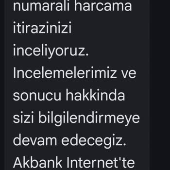 Akbank Sanal Kartımdan Yetkisiz 5.510,79 TL İşlem ve Güvenlik Açığı İade Talebi