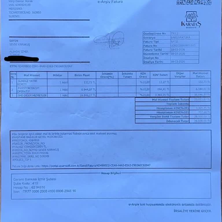 Sigorta Ameliyat Masraflarını Karşılamadı Belgeleri Toplamamı İstiyor