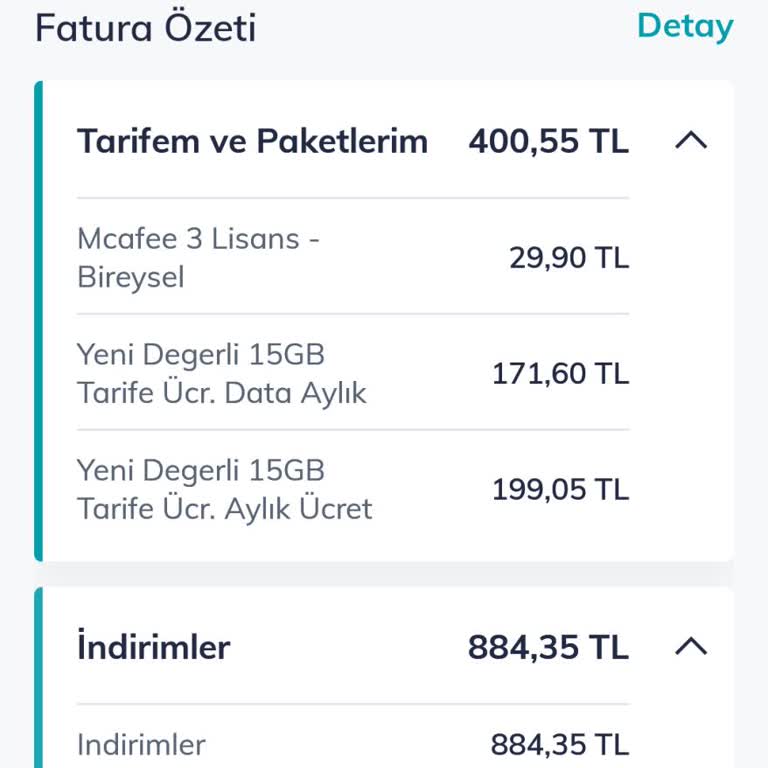 İzinsiz İnternet Paketi Ve Artan Fatura İçin İade Talebi