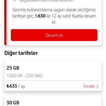 Vodafone’da Yıllardır Kullanılan Pakette Pass Hakları Korunmadan Fahiş Ücret Artışı