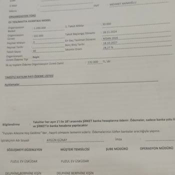 Teslim Tarihi Gecikmesi Ve Şirketin Çözüm Eksikliği