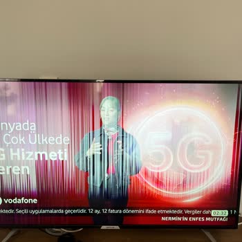 Onvo 50 İnç Televizyonda Garanti Dışı Ekran Çizgileri ve Yetersiz Servis