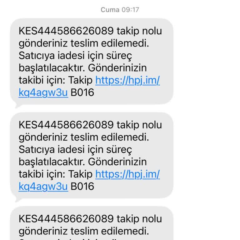 Hepsijet Kargomun Bir Hafta Gecikmesi ve Çağrı Merkezinin Yanıtsız Kalması